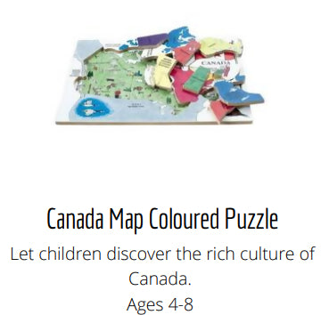 Wood Canada Puzzle