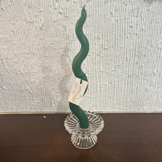 Viisiionss Emerald Candles - 12 inch Ripples