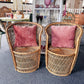 Wicker Barrel Chair