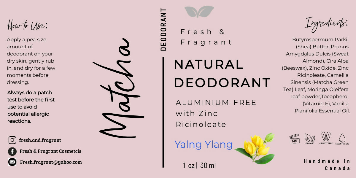 Deodorant ylang ylang