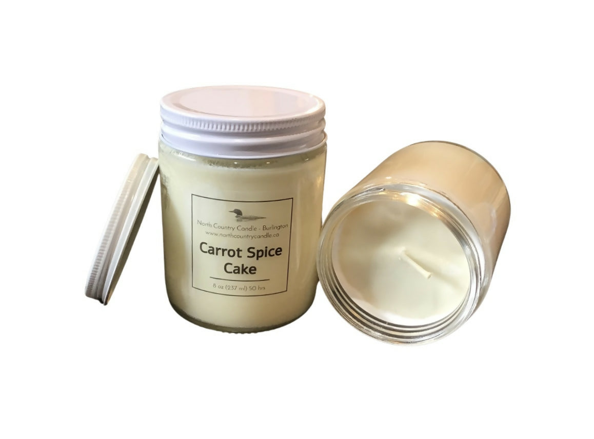 Carrot Spice Cake - 8 oz Soy Wax Candle