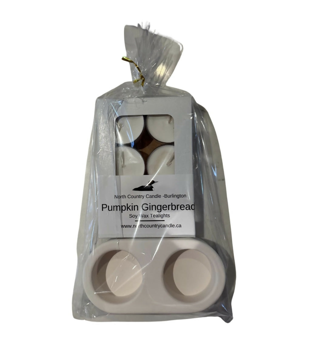 Pumpkin Gingerbread Soy Wax Tealights