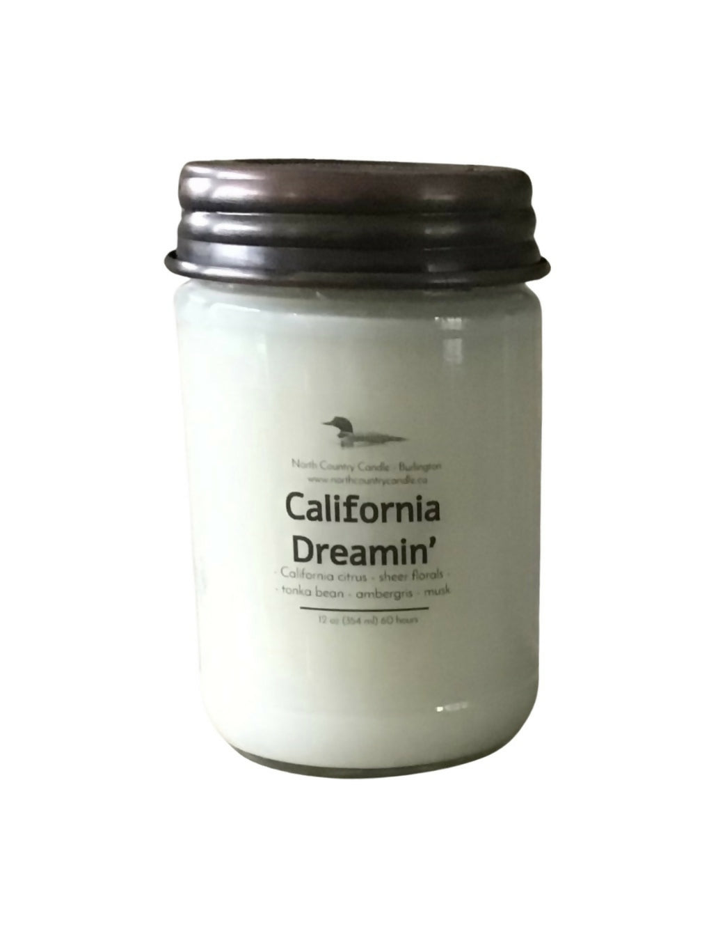 California Dreamin’ -12 oz Soy Wax Candle