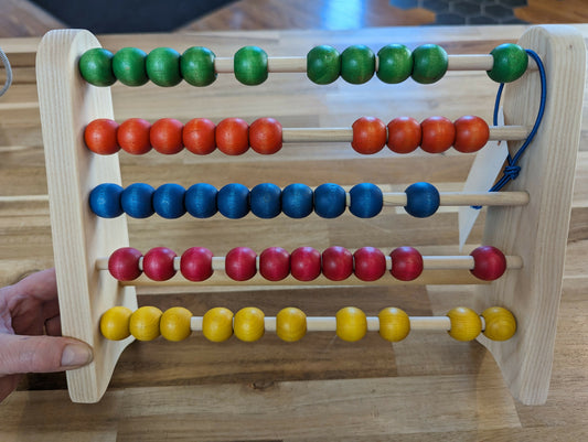 Handcrafted Wood Abacus