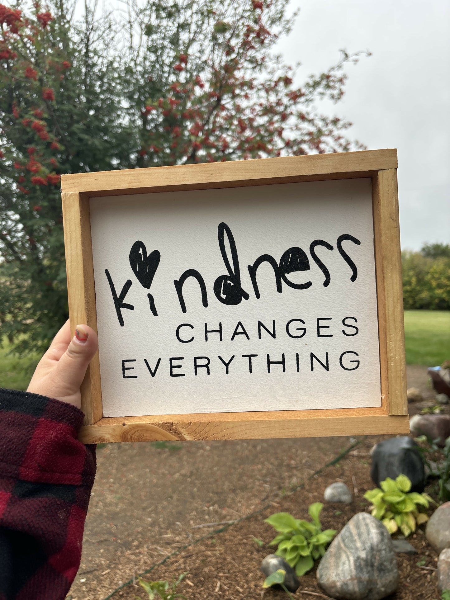 Kindness Changes Everything l Wood Signs