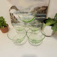 Lime Green Glass Goblets