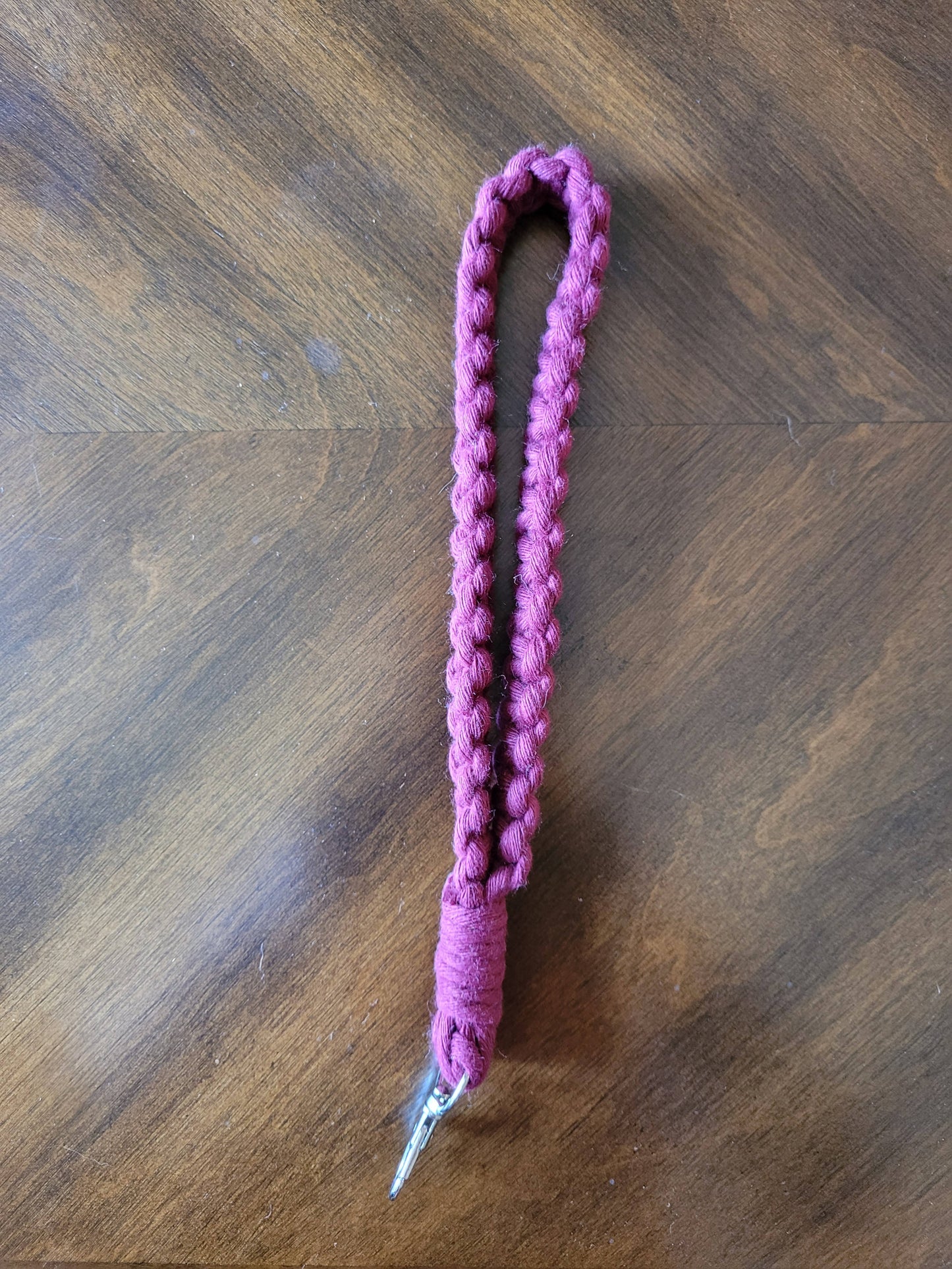 Macrame Wristlet Keychain