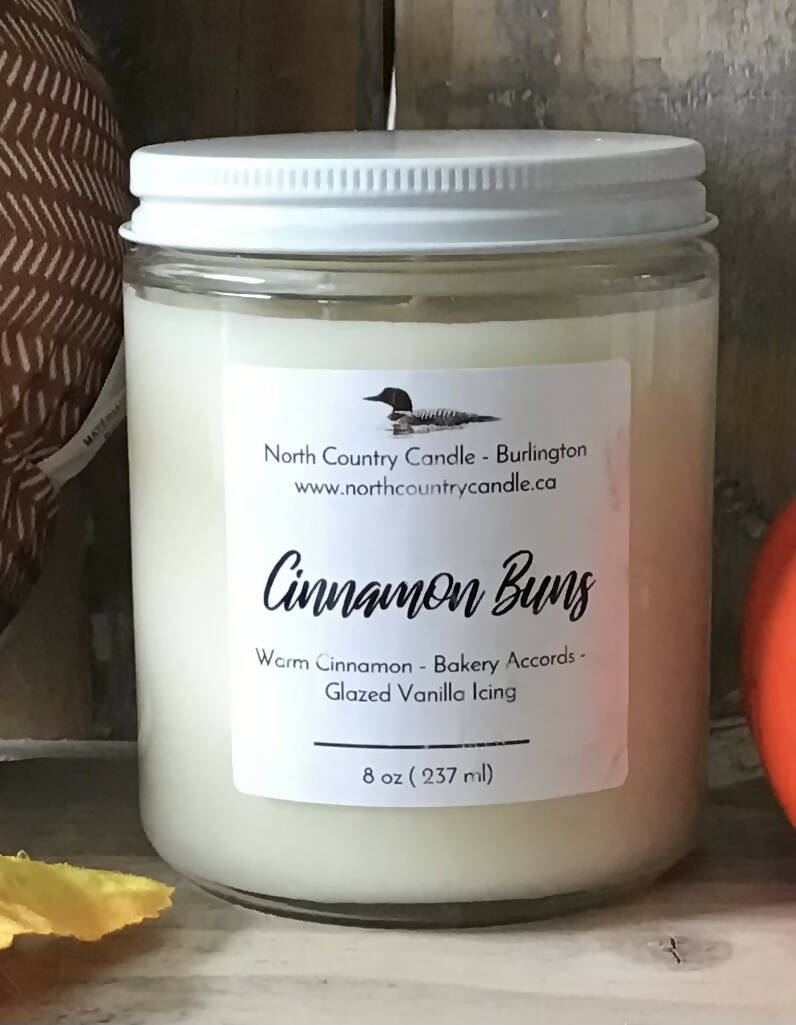 Cinnamon Buns -8 oz Soy Wax Candle