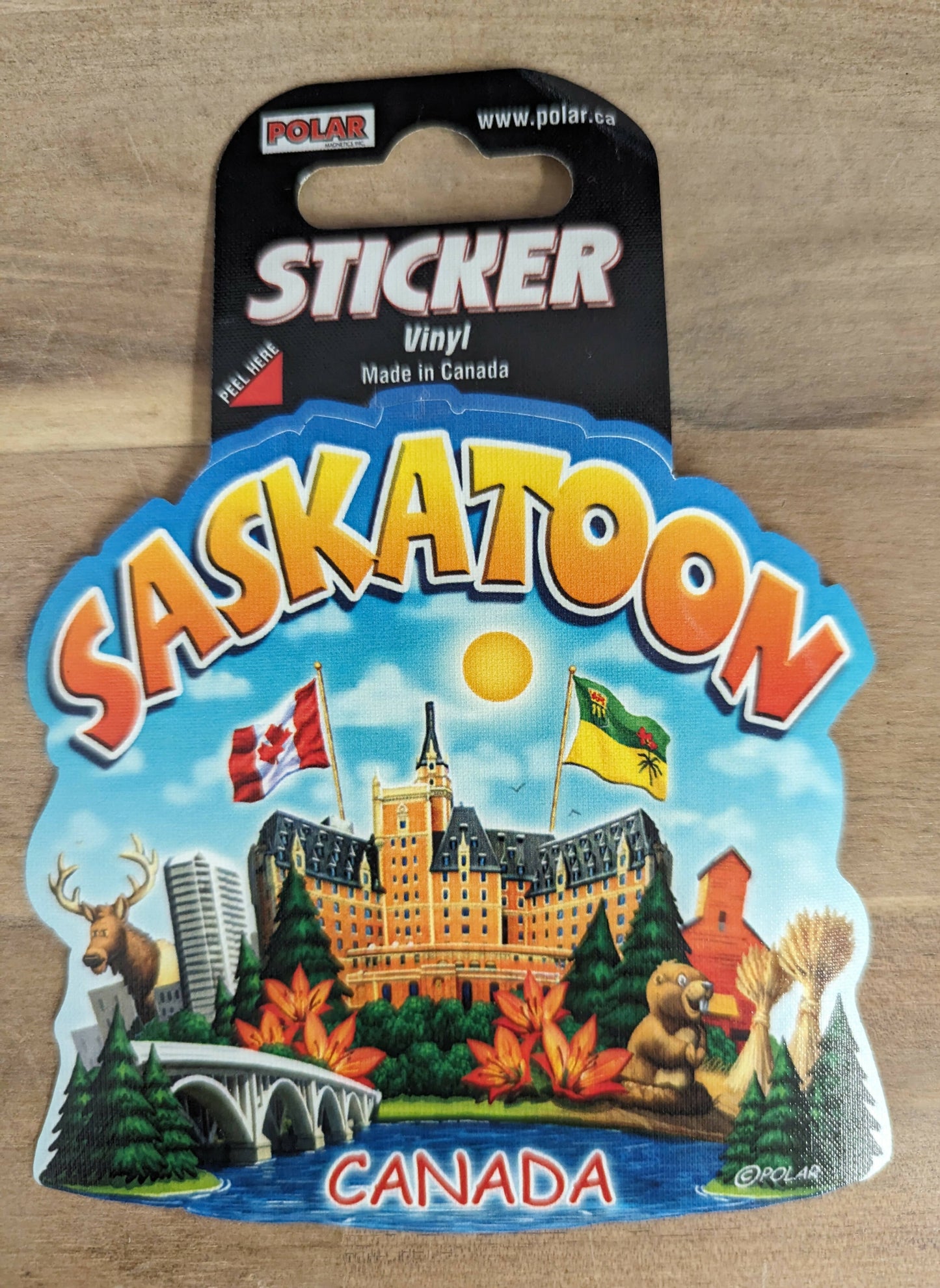 Vinyl Sticker Made in Canada!