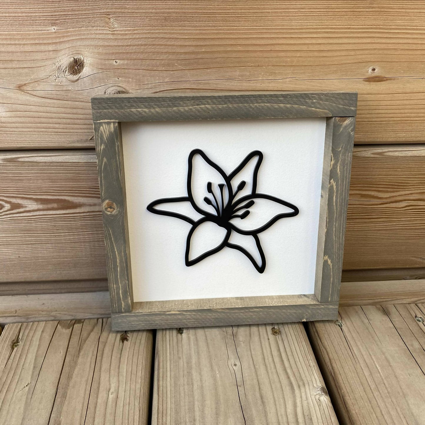 Lily 3D Sign