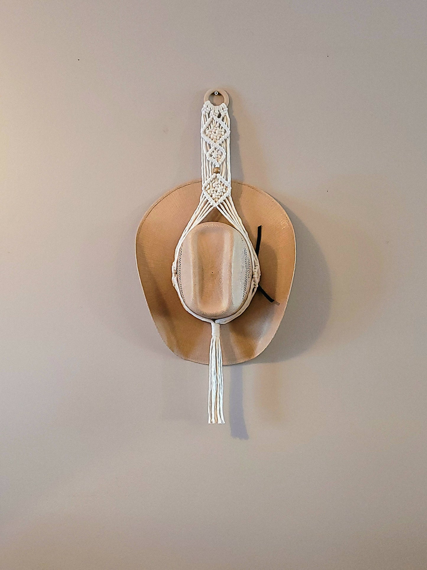 Macramè Hat Hanger