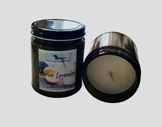 Sale-Lemon Water & Sea Mist -9 oz Soy Wax Candle