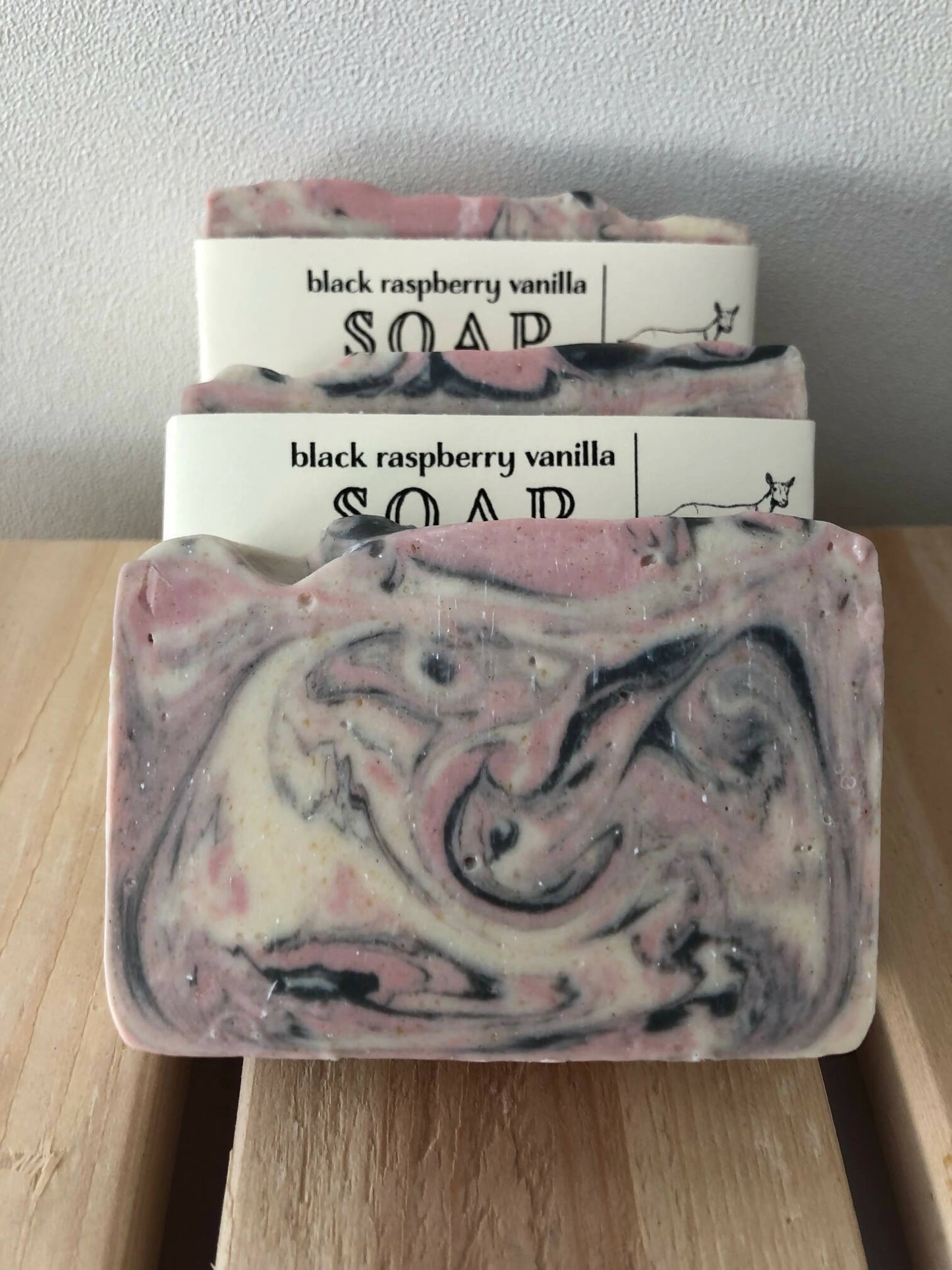 Goat Milk Soap - Black Raspberry Vanilla