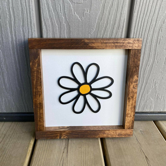 Daisy 3D Sign