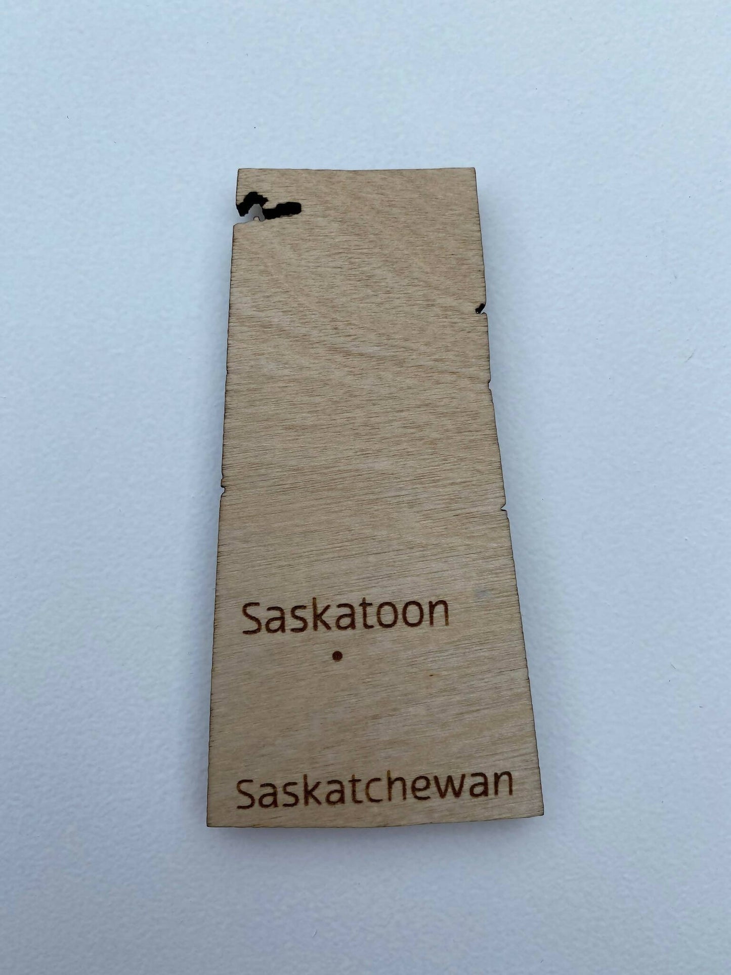 Saskatoon Map Magnet