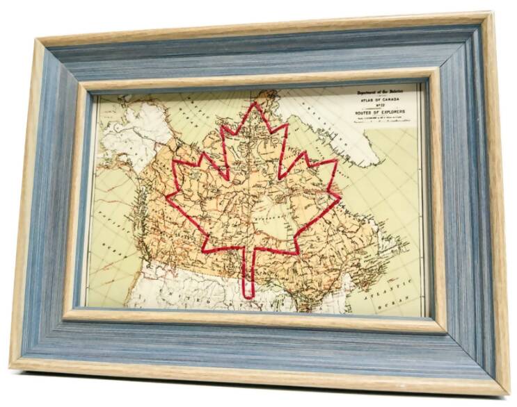 Love Canada Map