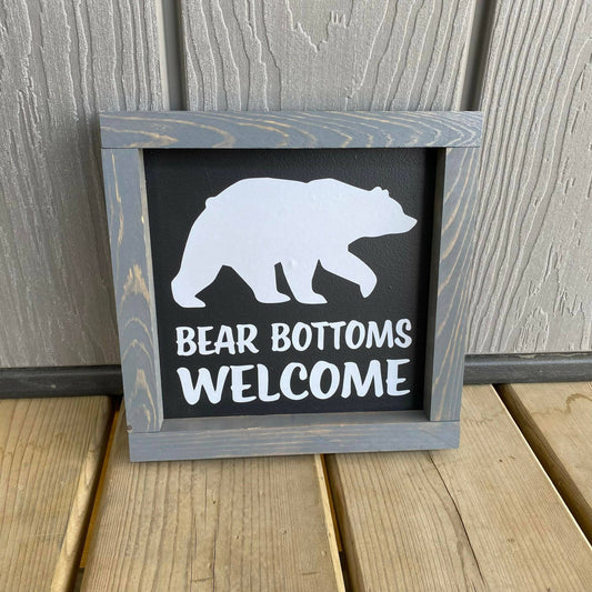 Bear Bottoms Welcome 3D