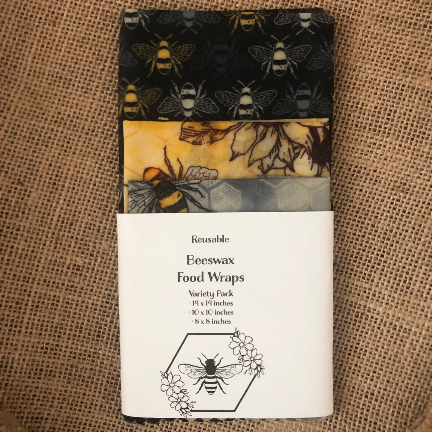 Beeswax Food Wrap - Variety