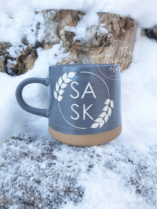 Saskatchewan Carved Mug Collection
