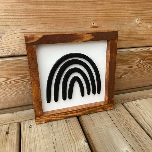 Mini Rainbow Sign