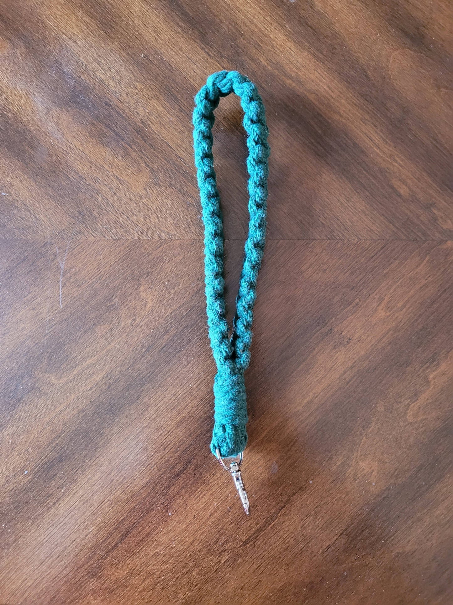 Macrame Wristlet Keychain