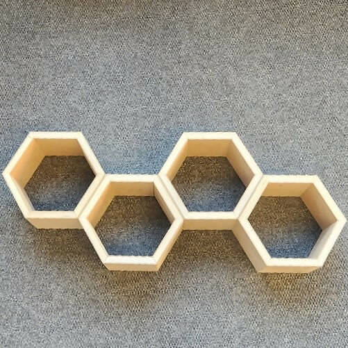 Hexagon Shelves