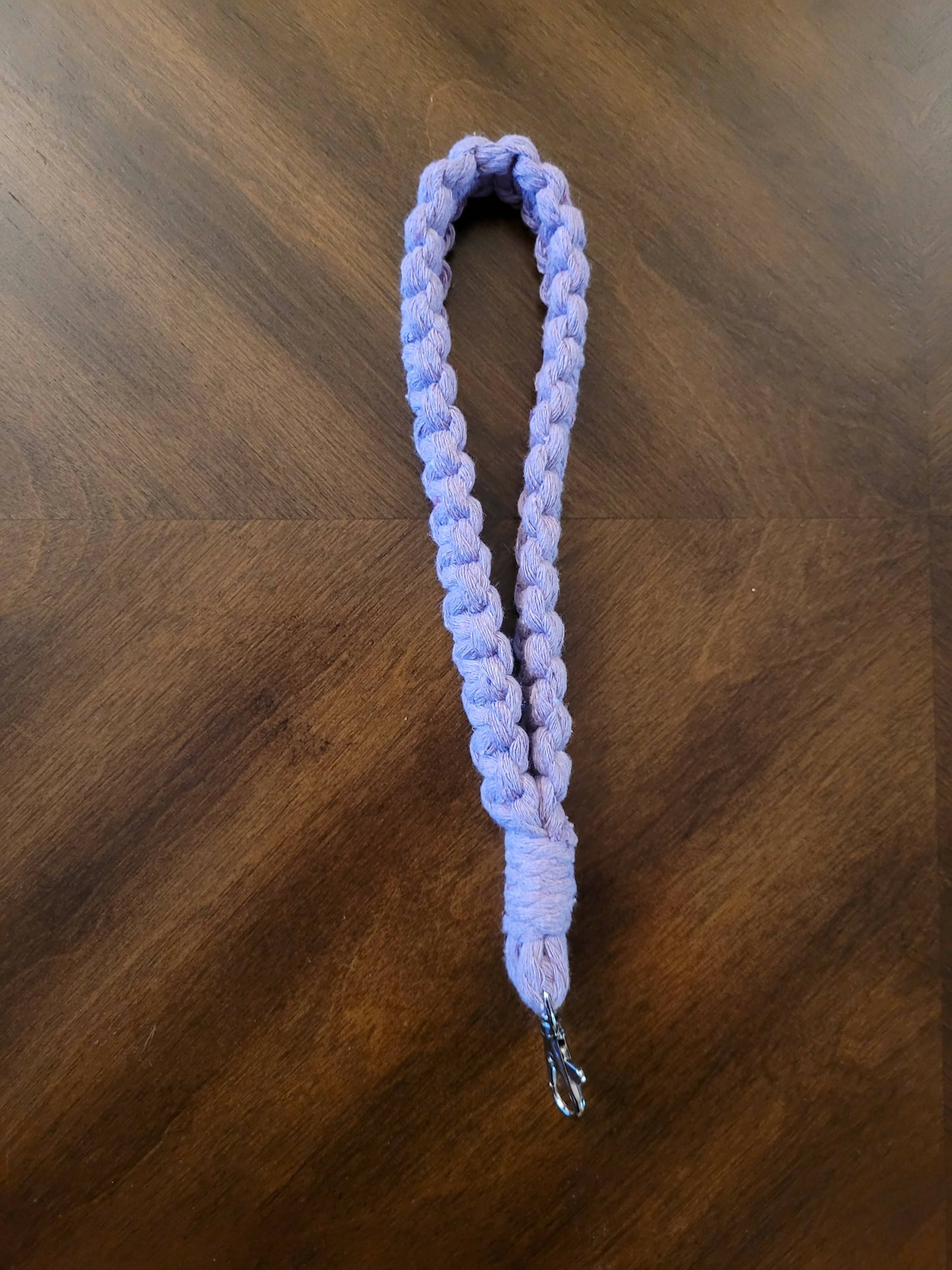 Macrame Wristlet Keychain