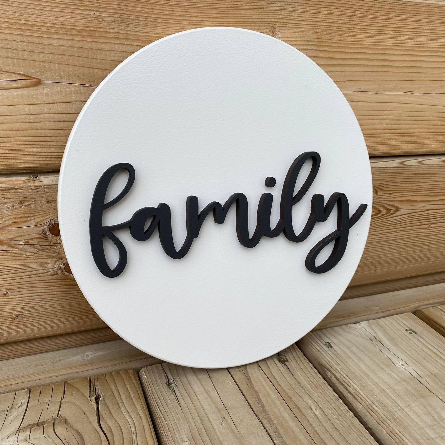 Family Circle Sign