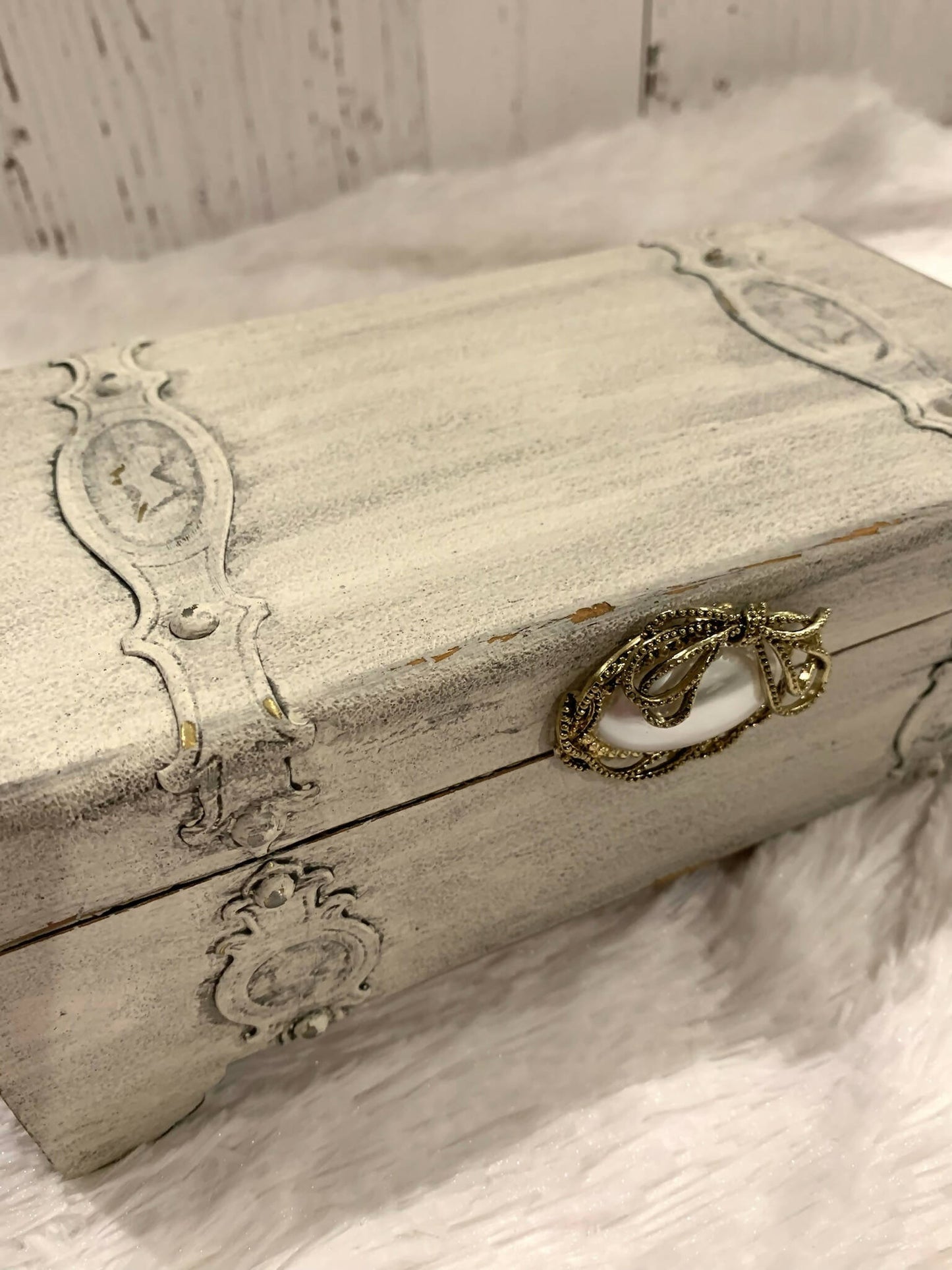 REFINISHED JEWELRY BOX