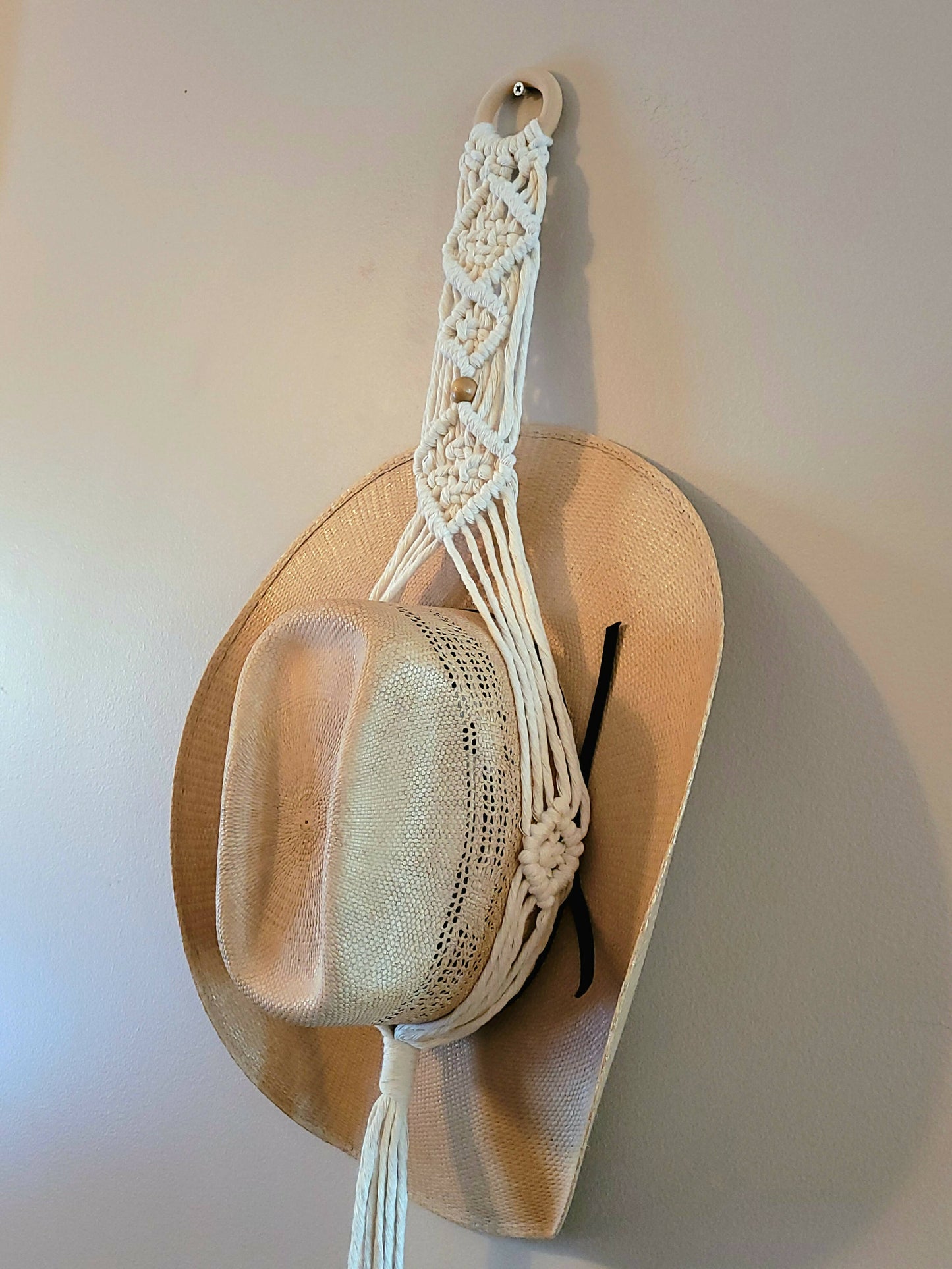 Macramè Hat Hanger