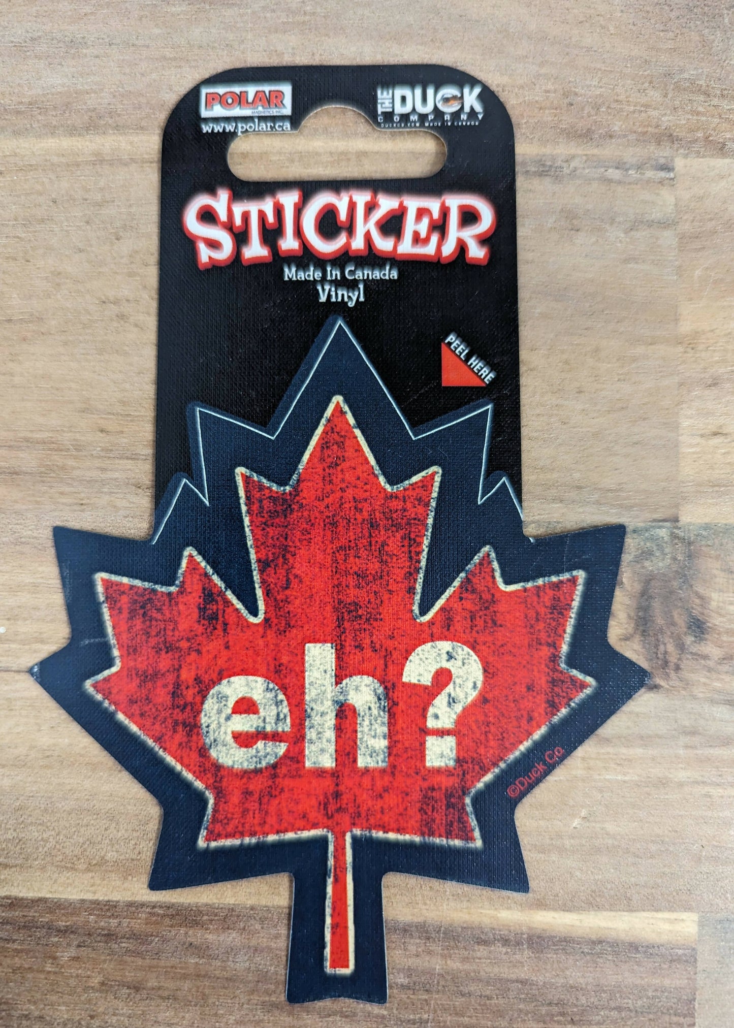 Vinyl Sticker Made in Canada!