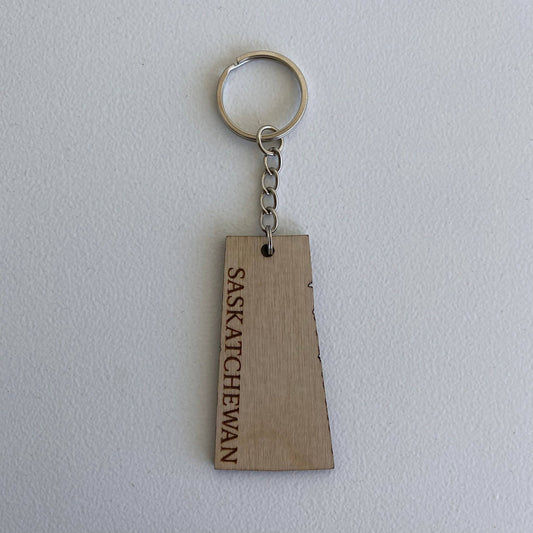 Sask Province Keychain