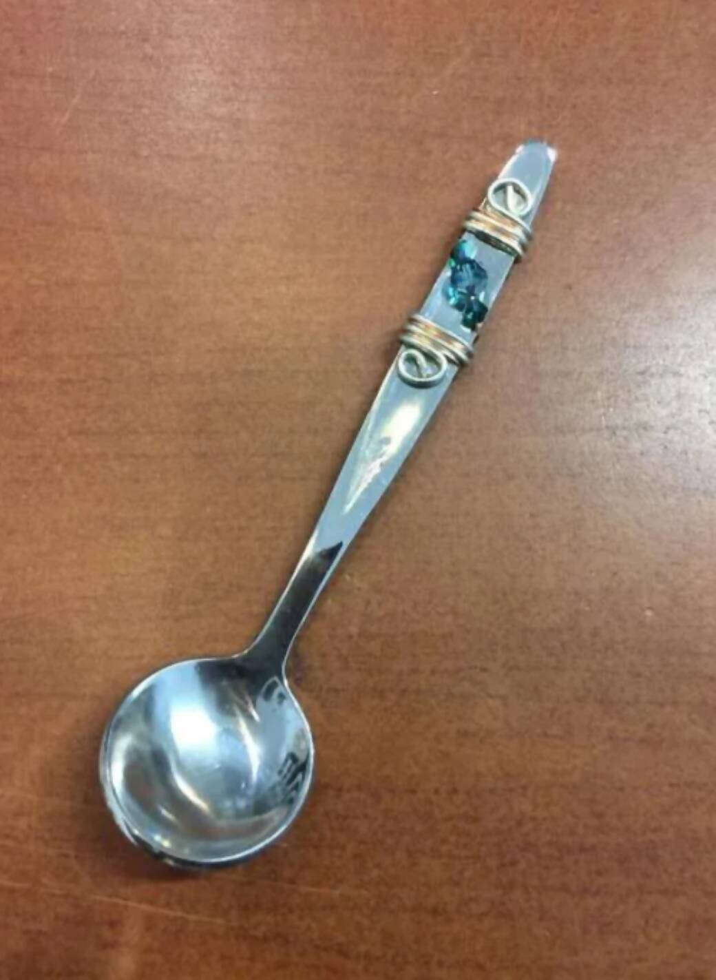 Dazzling Gourmet Pate-Butter Knife/Cocktail Fork/Condiment Spoon