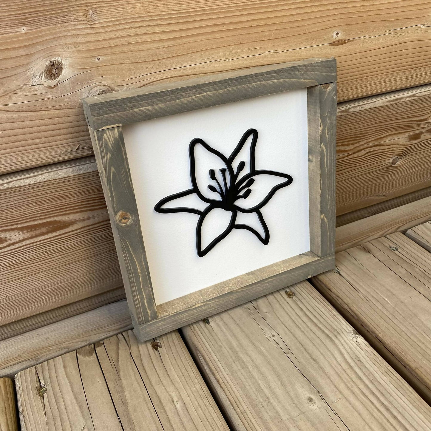 Lily 3D Sign