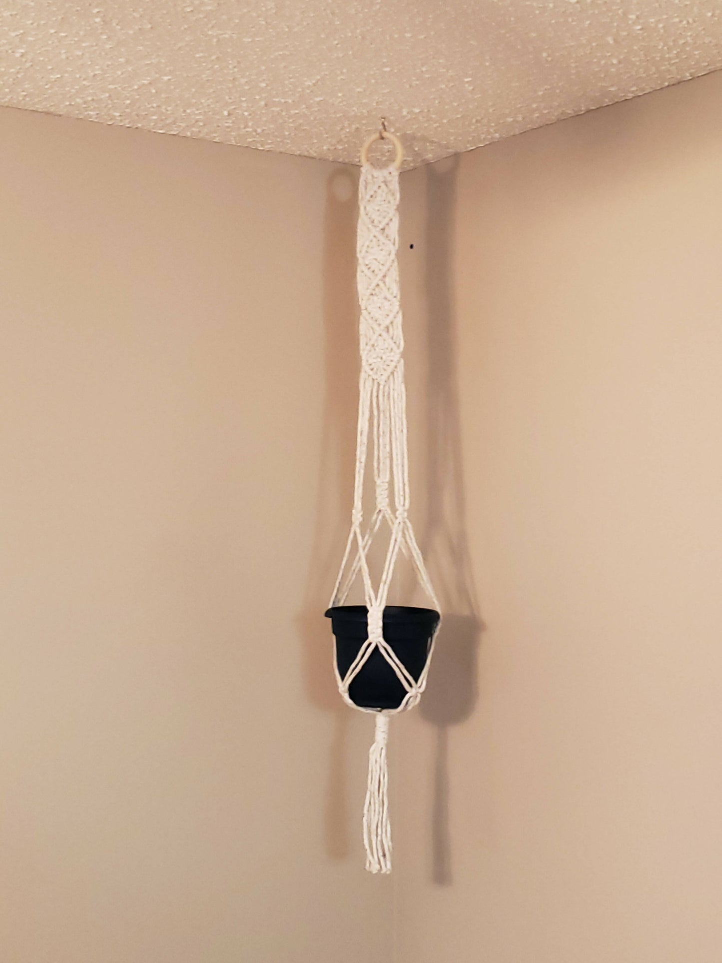 Macramé Plant Hanger Diamond Large