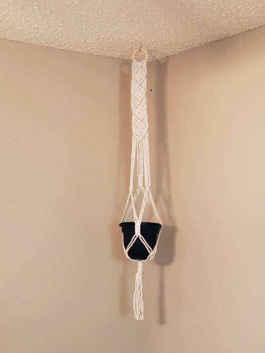 Macramé Plant Hanger Diamond Large