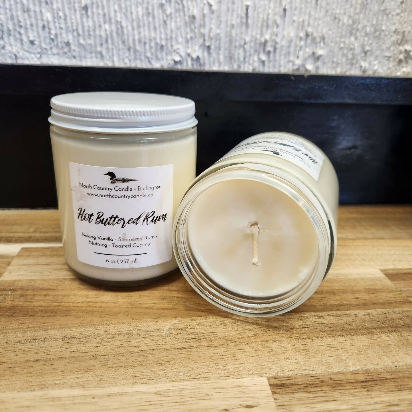 Hot Buttered Rum - 8 oz Soy Wax Candle