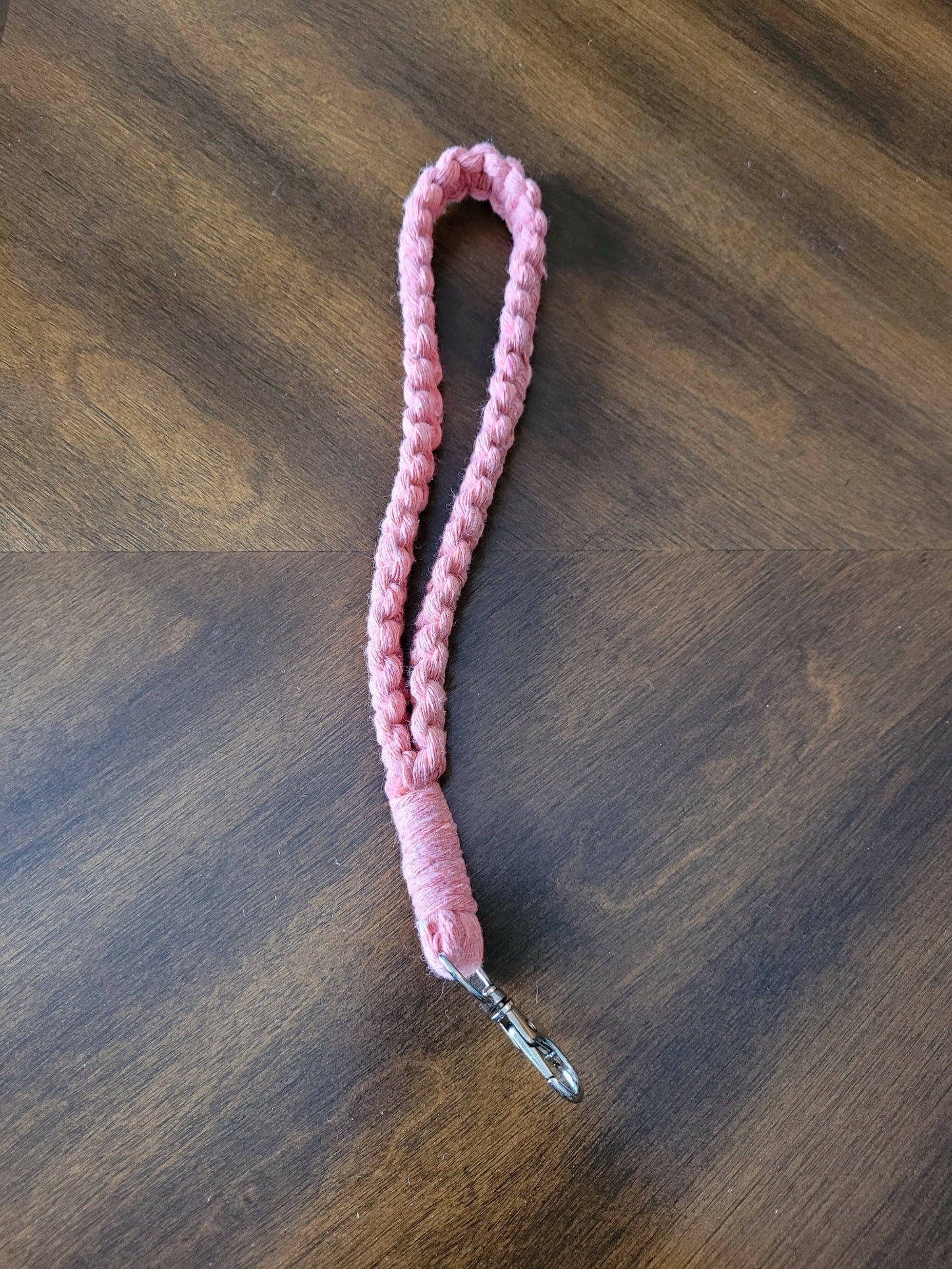 Macrame Wristlet Keychain