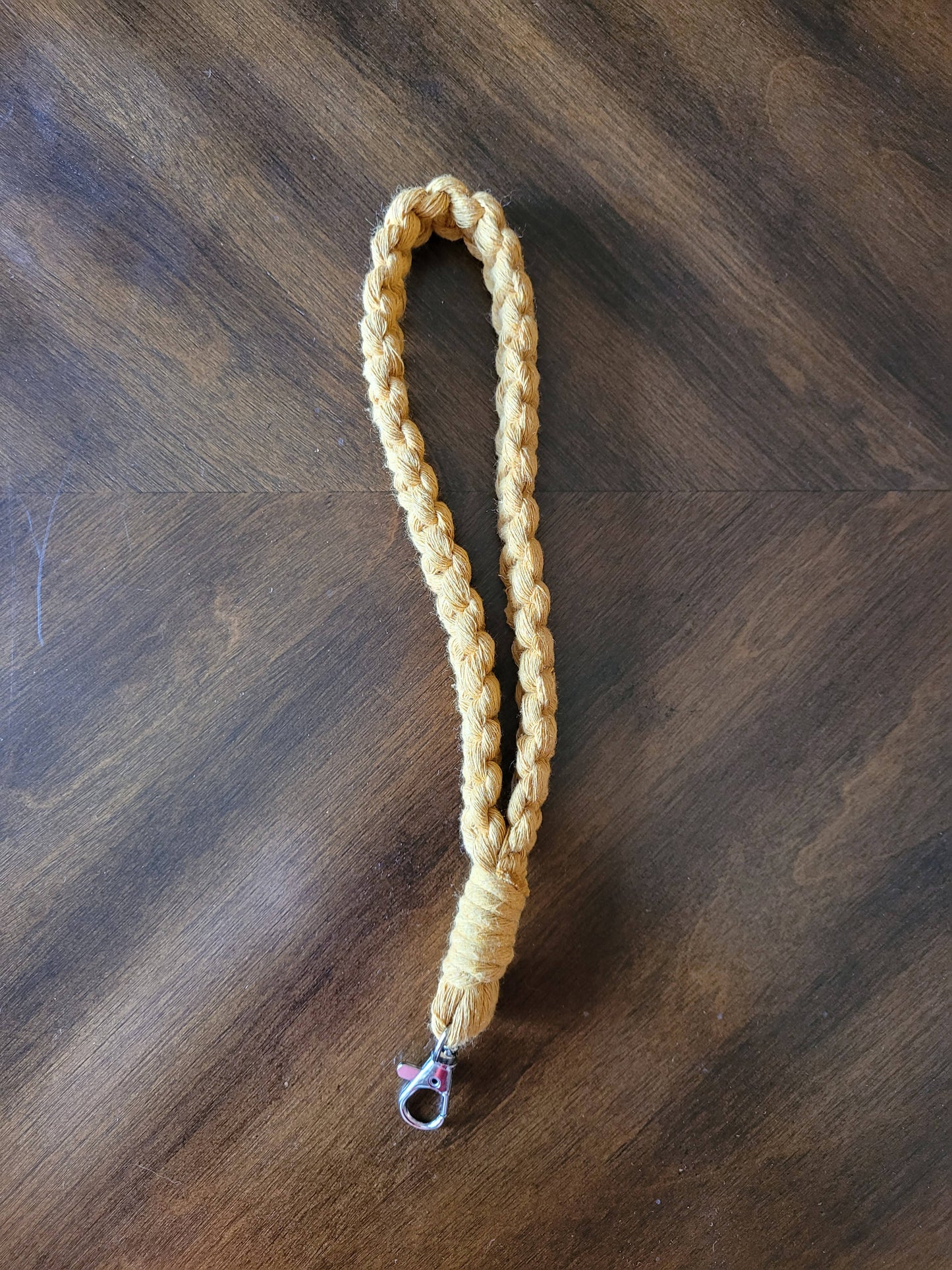 Macrame Wristlet Keychain