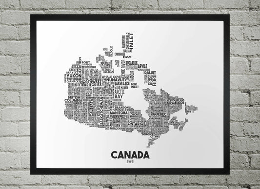 Canada Cities Map