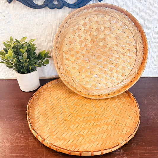 Woven Oversized Tray