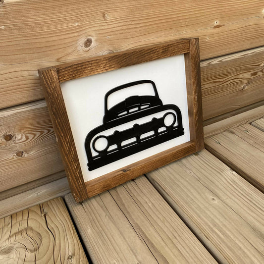 Pickup Truck 3D Sign